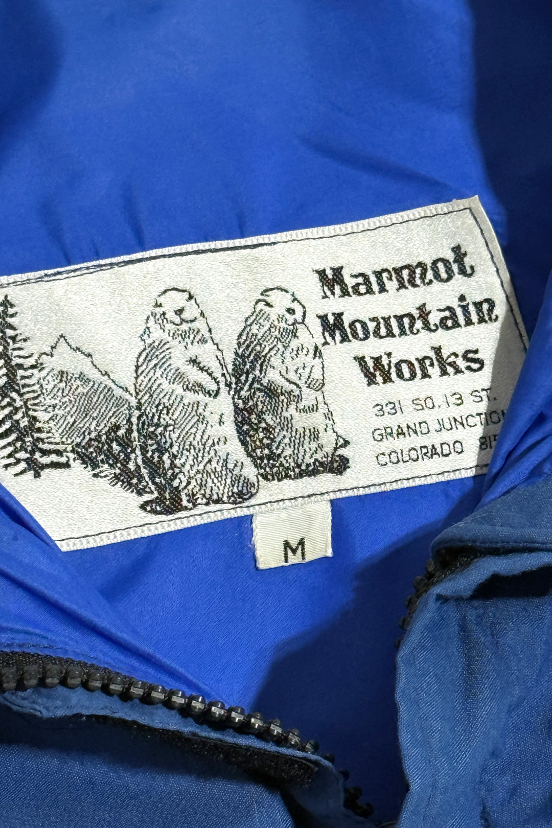 1970’S MARMOT MOUNTAIN WORKS MADE IN USA GORE-TEX ®️ WATERPROOF SHELL LARGE