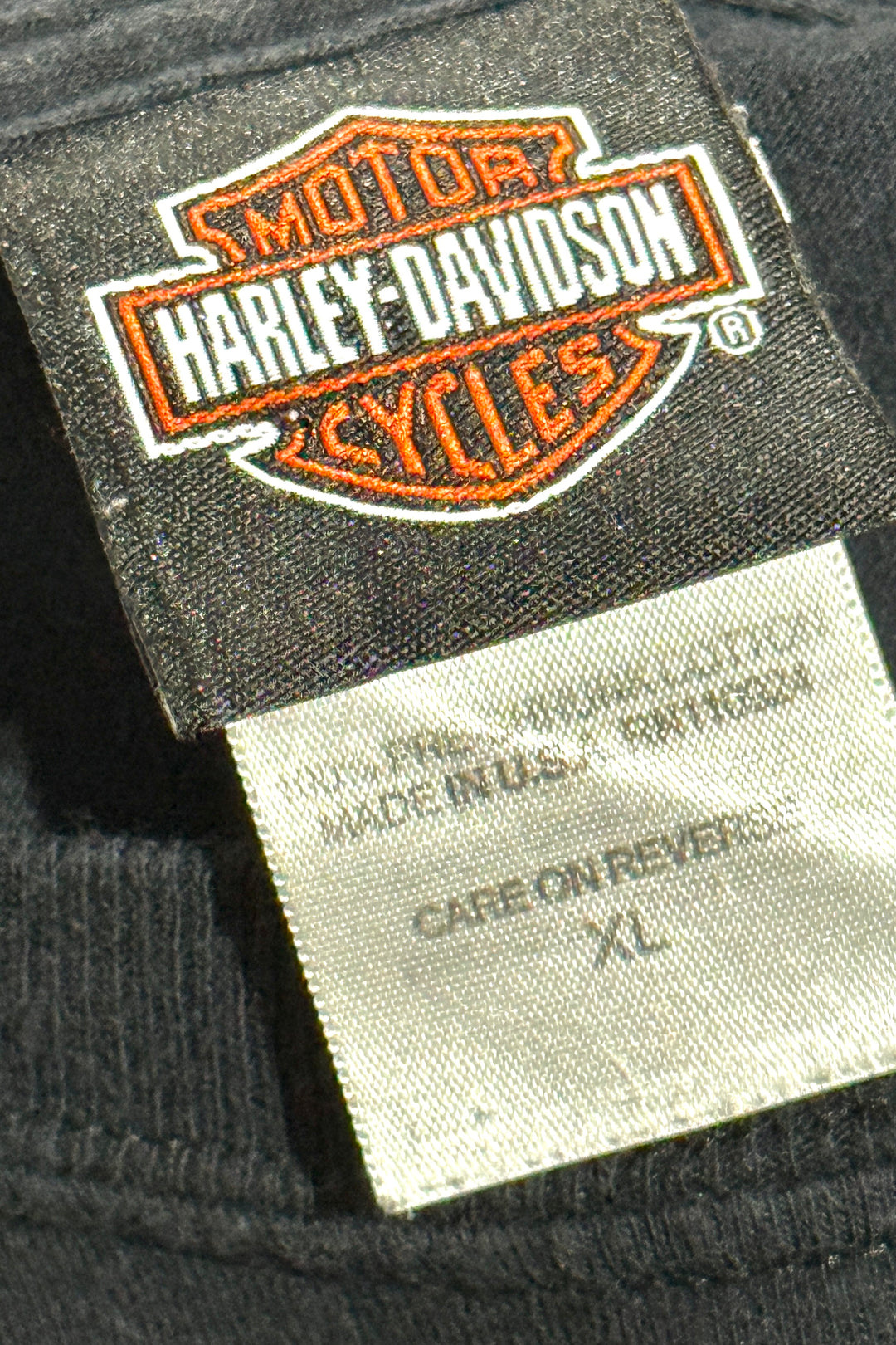 2000’S HARLEY DAVIDSON CAPE COD MADE IN USA PIN UP GIRL S/S T-SHIRT X-LARGE