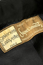 Load image into Gallery viewer, 1960’S GALERIES LAFAYETTE MADE IN FRANCE SHAWL COLLAR TUXEDO SUIT JACKET 40R
