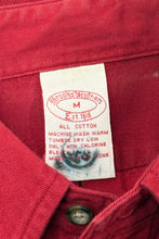 Load image into Gallery viewer, 1990’S BROOKS BROTHERS BRUSHED TWILL FLANNEL L/S B.D. SHIRT LARGE
