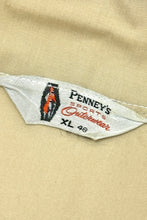 Load image into Gallery viewer, 1950’S PENNEY’S MADE IN USA CROPPED KHAKI HARRINGTON JACKET X-LARGE
