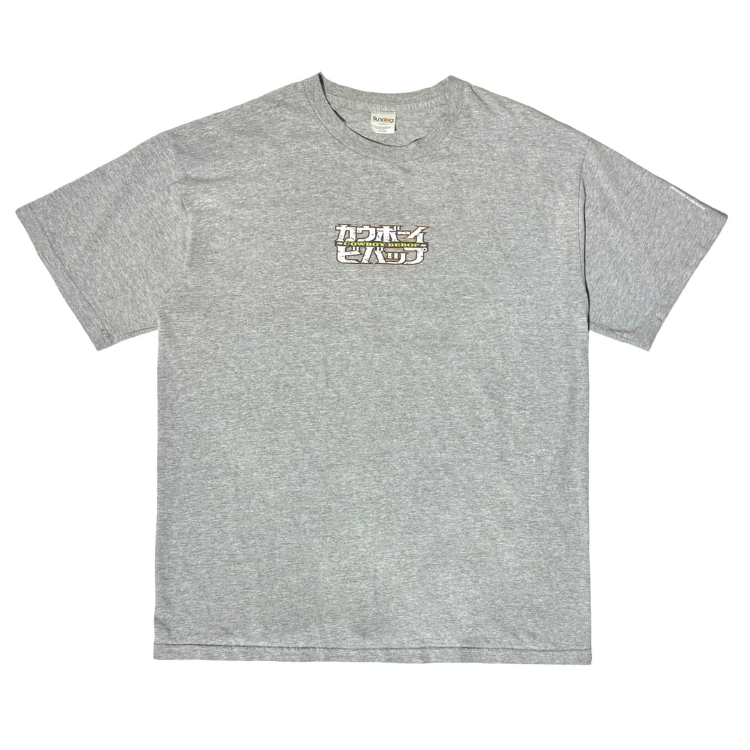 2000’S COWBOY BEBOP FADED GRAY JERSEY S/S T-SHIRT X-LARGE