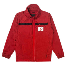 Cargar imagen en el visor de la galería, 2000’S JORDAN 4 FLIGHT WINDBREAKER JACKET MEDIUM
