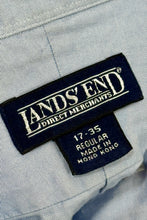 Load image into Gallery viewer, 1990’S LANDS’ END OXFORD CLOTH B.D. SHIRT X-LARGE
