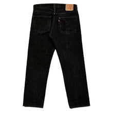 Load image into Gallery viewer, 1990’S LEVI’S 501 RED TAB BLACK DENIM JEANS 36 X 32
