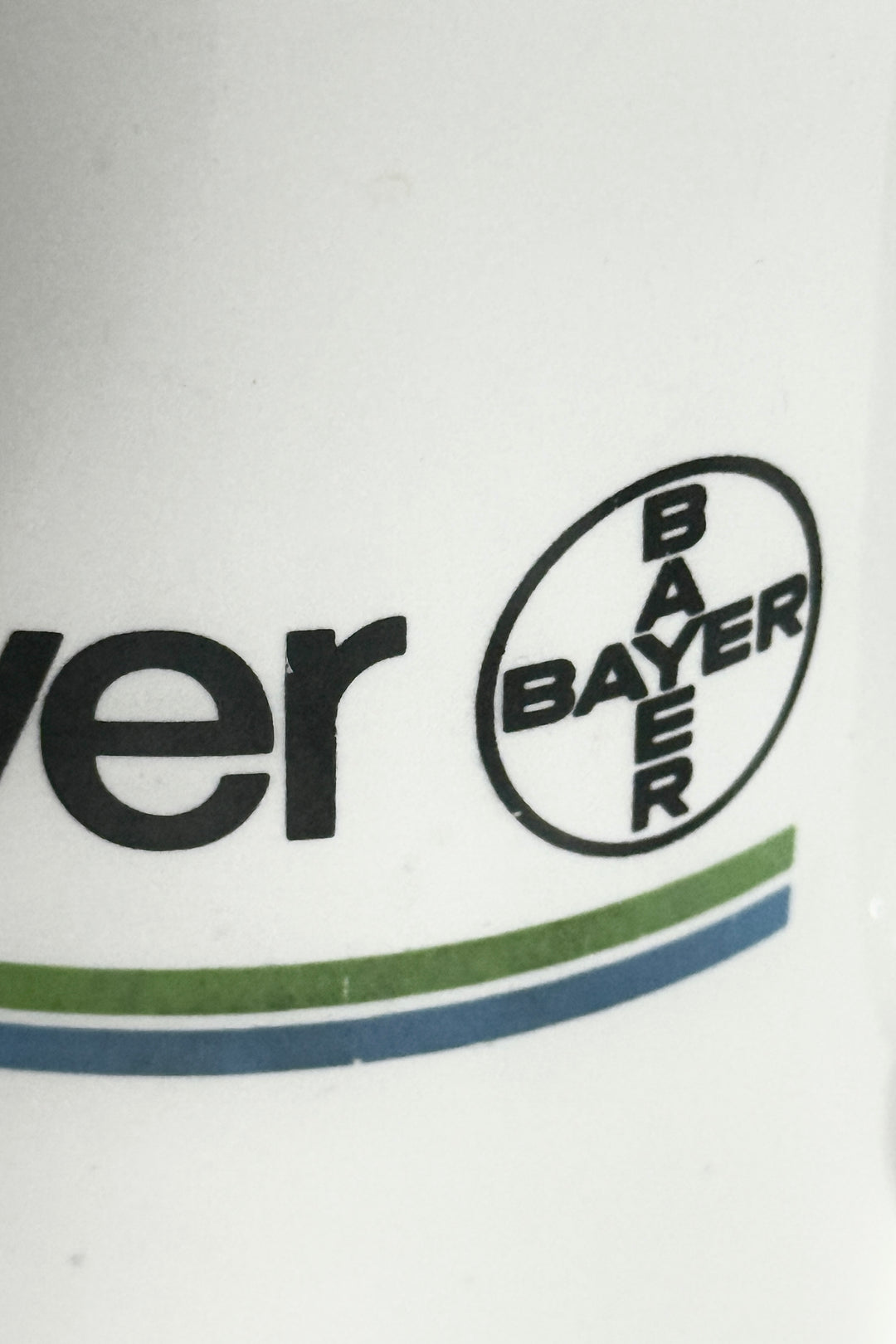 1970’S BAYER PHARMACEUTICALS CERAMIC COFFEE MUG