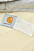 Load image into Gallery viewer, 1990’S CARHARTT MADE IN USA  CROPPED THERMAL LINED HOODED ZIP SWEATER MEDIUM
