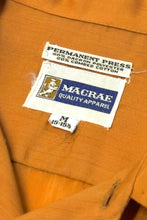 Load image into Gallery viewer, 1960’S MACRAE MADE IN USA EMBROIDERED SELVEDGE CROPPED LOOP COLLAR S/S B.D. SHIRT MEDIUM
