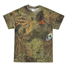 Load image into Gallery viewer, 1990’S DEADSTOCK MOSSY OAK ALL OVER BRUSH CAMO PRINT T-SHIRT SMALL
