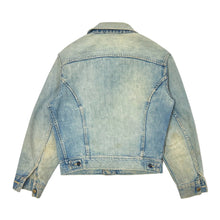 Cargar imagen en el visor de la galería, 1960’S LEE MADE IN USA CROPPED TWO POCKET LIGHT WASH DENIM TRUCKER JACKET MEDIUM
