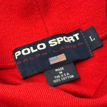 Cargar imagen en el visor de la galería, 1990’S POLO SPORT MADE IN USA L/S TURTLENECK SINGLE STITCH SHIRT LARGE
