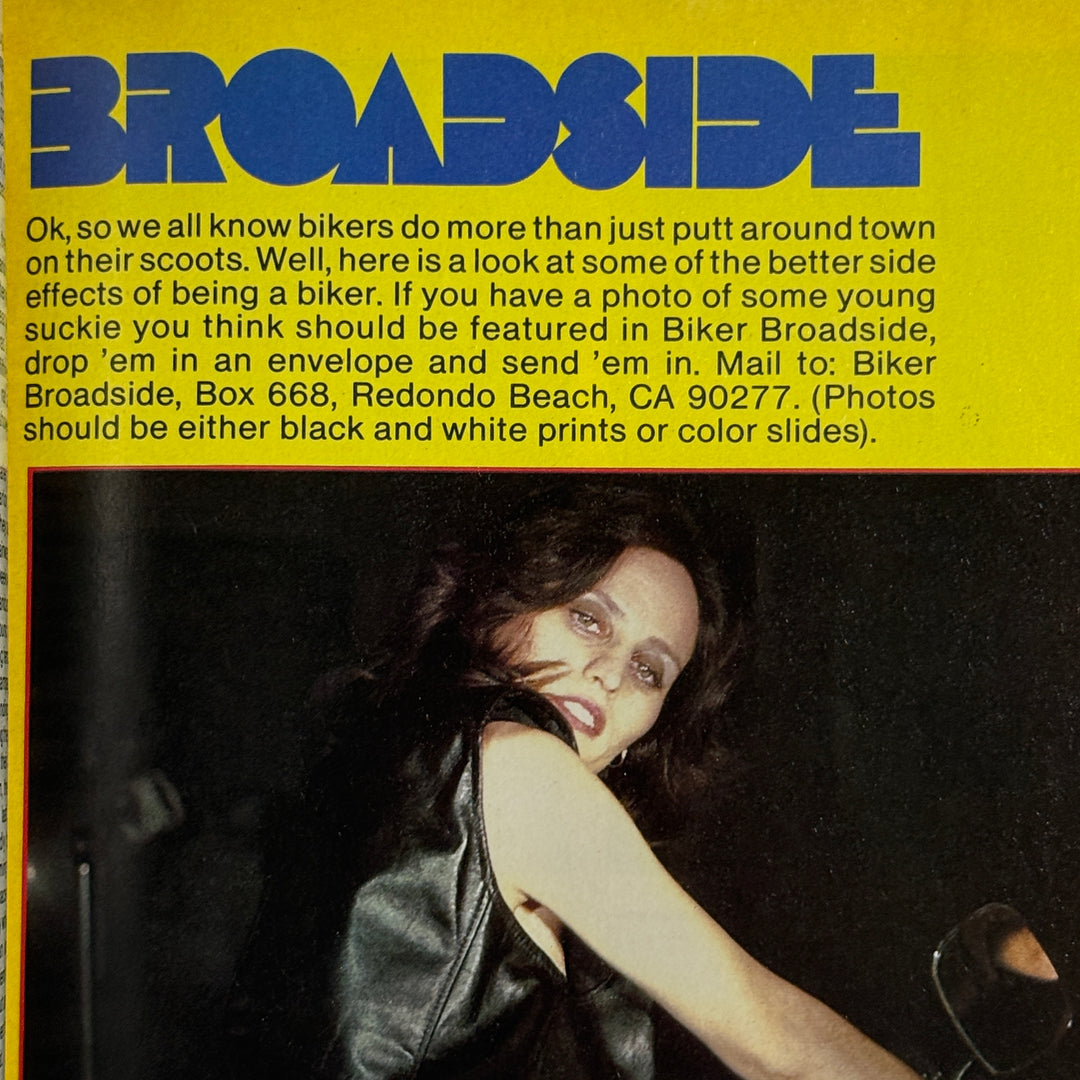 BIKER LIFESTYLE MAGAZINE: NOVEMBER 1983