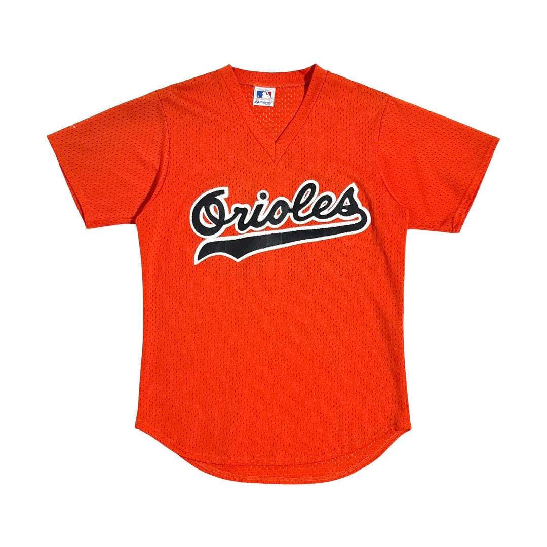 1970’S ORIOLES MADE IN USA BOOG POWELL V NECK JERSEY SHIRT LARGE