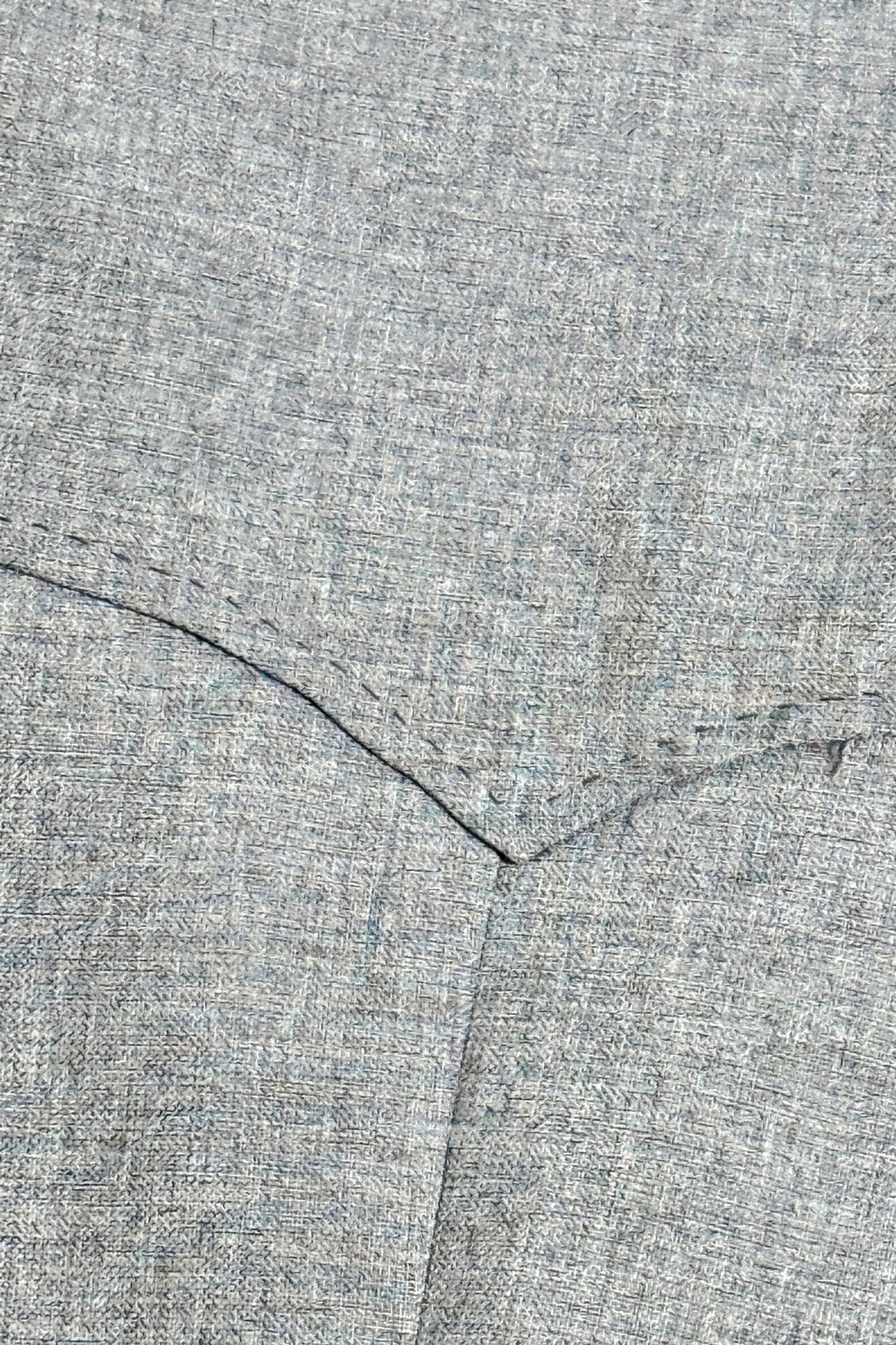 1970’S H BAR C MADE IN USA MARLED GRAY WESTERN SUIT JACKET BLAZER 40 R