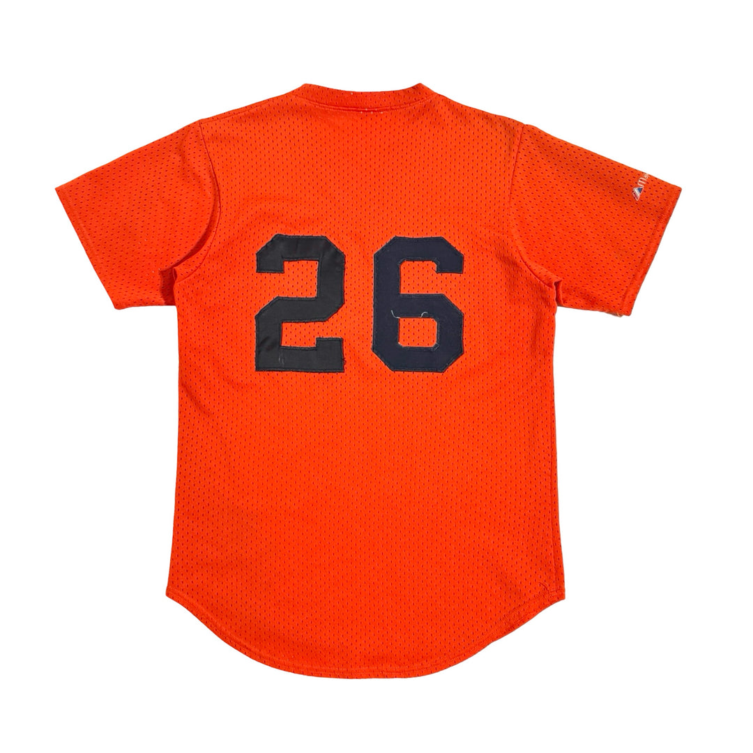 1970’S ORIOLES MADE IN USA BOOG POWELL V NECK JERSEY SHIRT LARGE