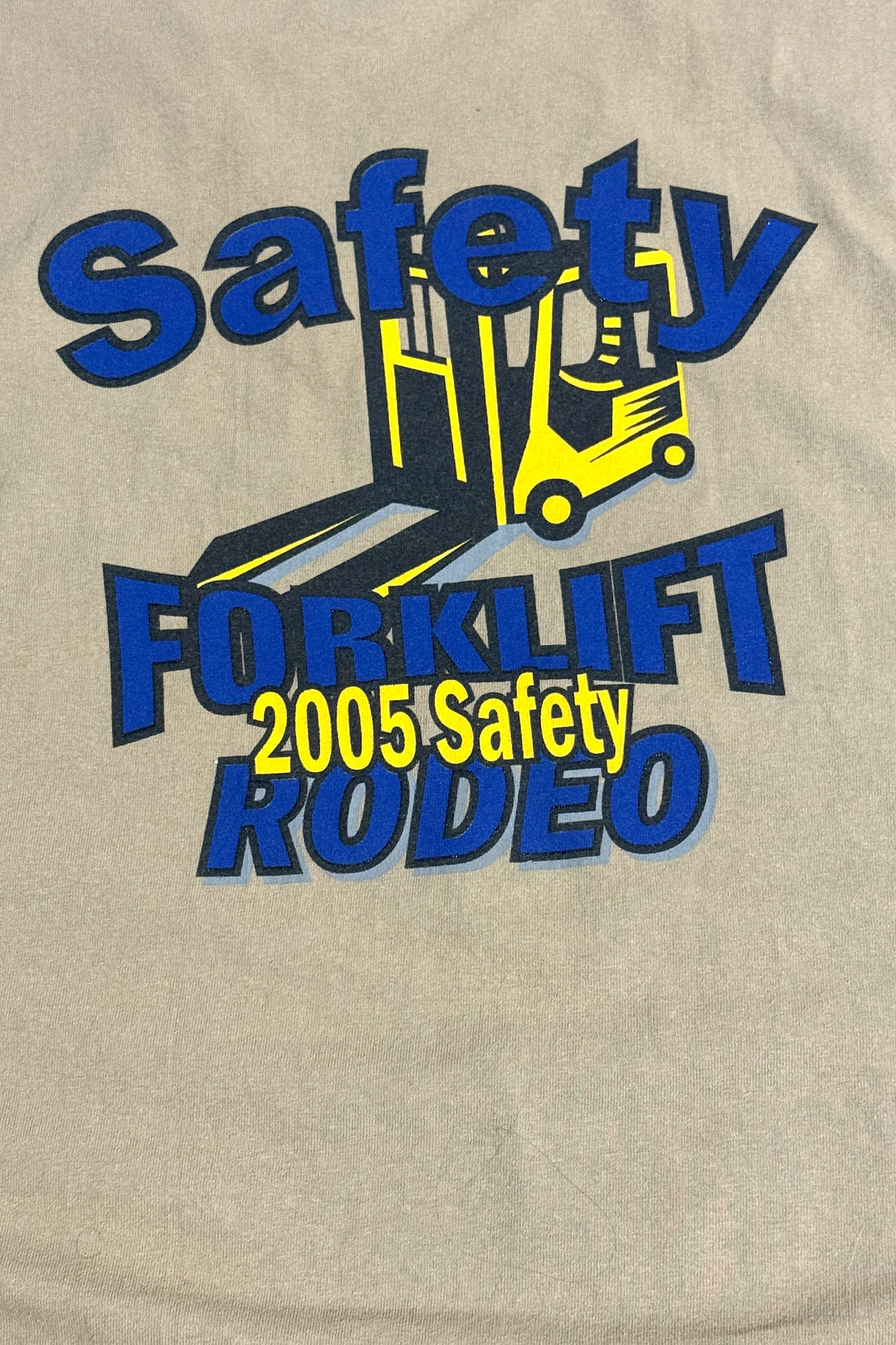 2000’S FORK LIFT RODEO FADED S/S T-SHIRT XXL