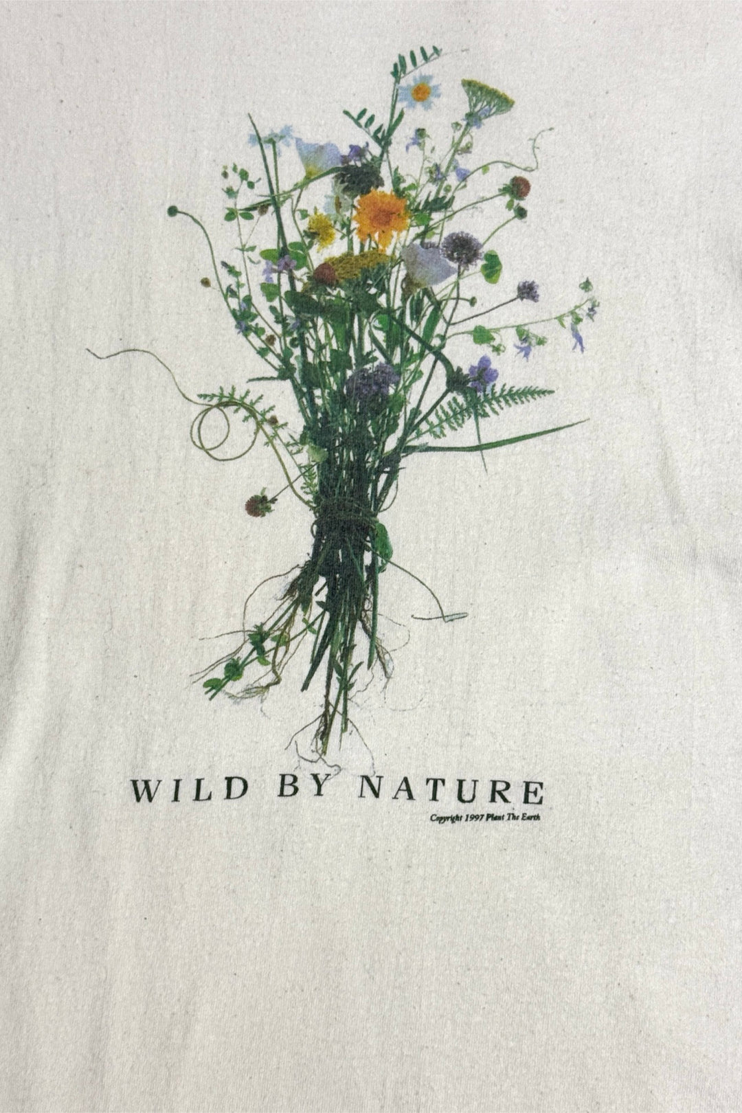 1990’S WILD BY NATURE MADE IN USA FLORAL PRINT S/S T-SHIRT X-LARGE