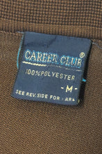 Load image into Gallery viewer, 1970’S CAREER CLUB MADE IN USA CROPPED KNIT S/S B.D. POLO SHIRT MEDIUM
