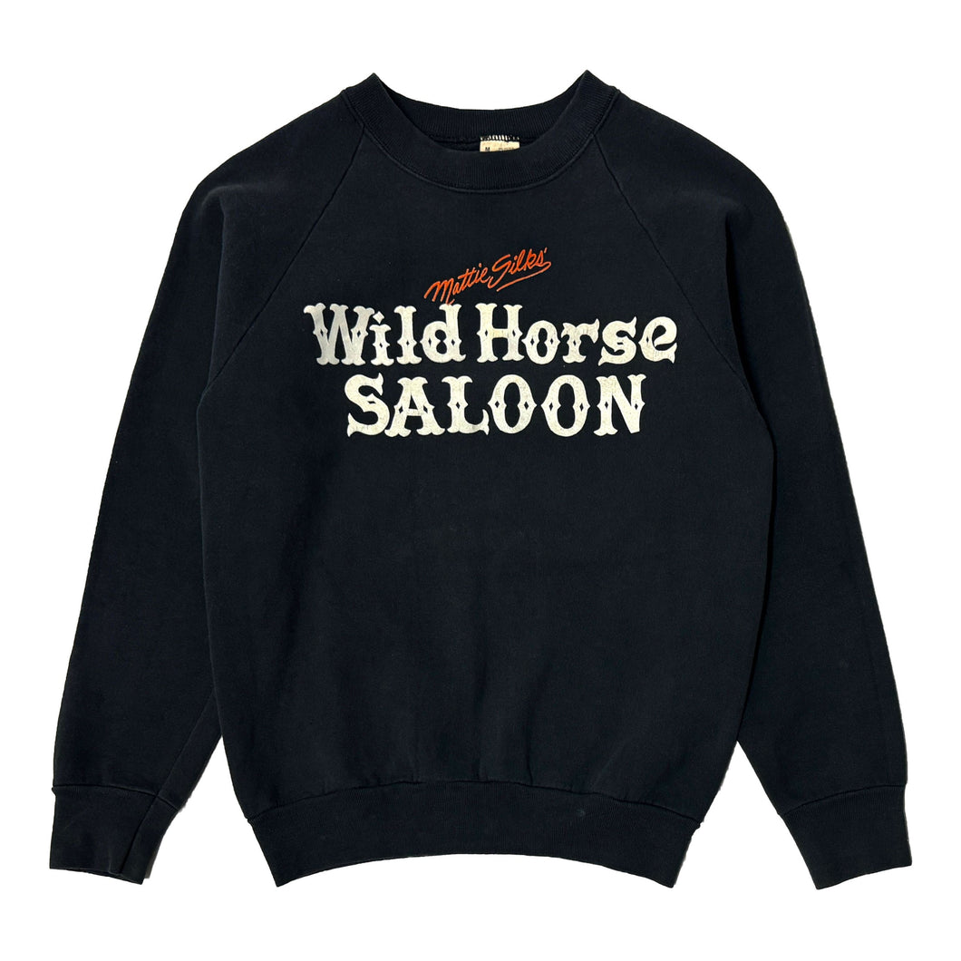 1980’S WILD HORSE SALOON MADE IN USA CREWNECK SWEATER SMALL