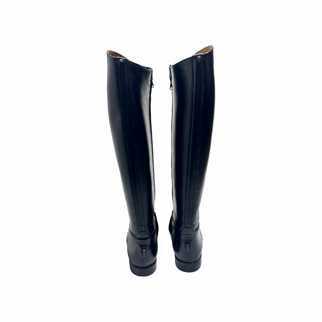 1990’S DEADSTOCK AIGLE LEATHER N.S. TALL RIDING BOOTS MADE IN FRANCE 7