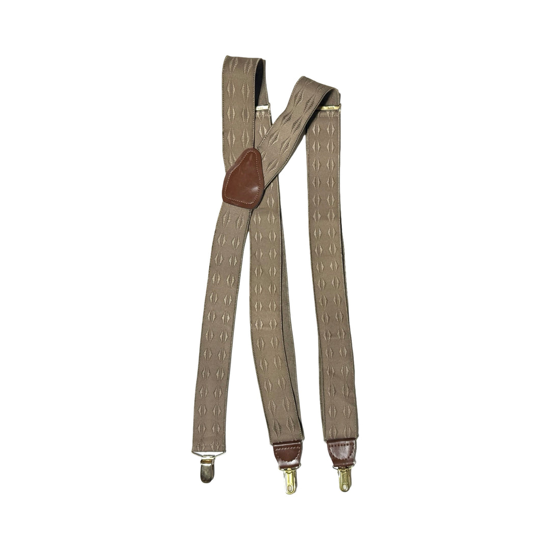 1990’S CAS MADE IN GERMANY LEATHER ACCENT BRASS CLOSURE BRACES