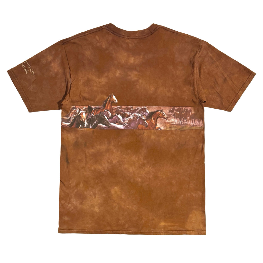 1990’S WILD HORSES TIE DYE S/S T-SHIRT LARGE