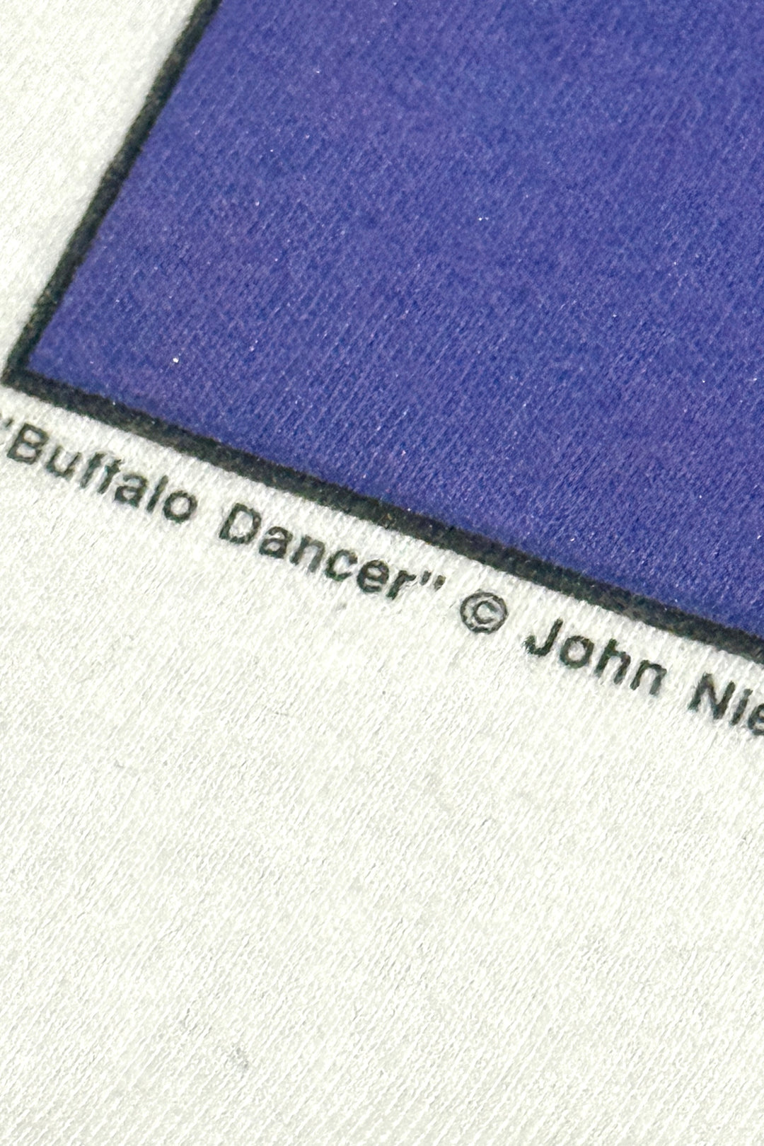 1990’S BUFFALO DANCER BY JOHN NIETO MADE IN USA ART PRINT S/S T-SHIRT LARGE