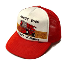 Load image into Gallery viewer, 1980’S MASSEY FARM COMBINE FOAM &amp; MESH TRUCKER HAT
