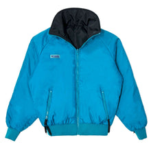 Load image into Gallery viewer, 1990’S COLUMBIA REVERSIBLE CROPPED PUFFER ZIP JACKET LARGE

