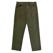 Load image into Gallery viewer, 1990’S DICKIES LODEN GREEN CANVAS CARPENTER WORKWEAR PANTS 34 X 30
