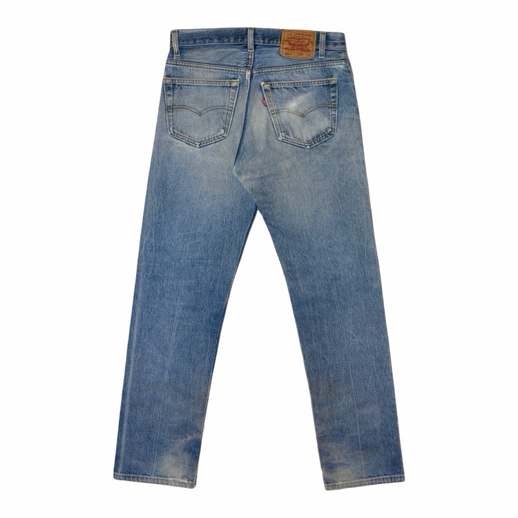 1980's Levi's 501XX distressed jeans back