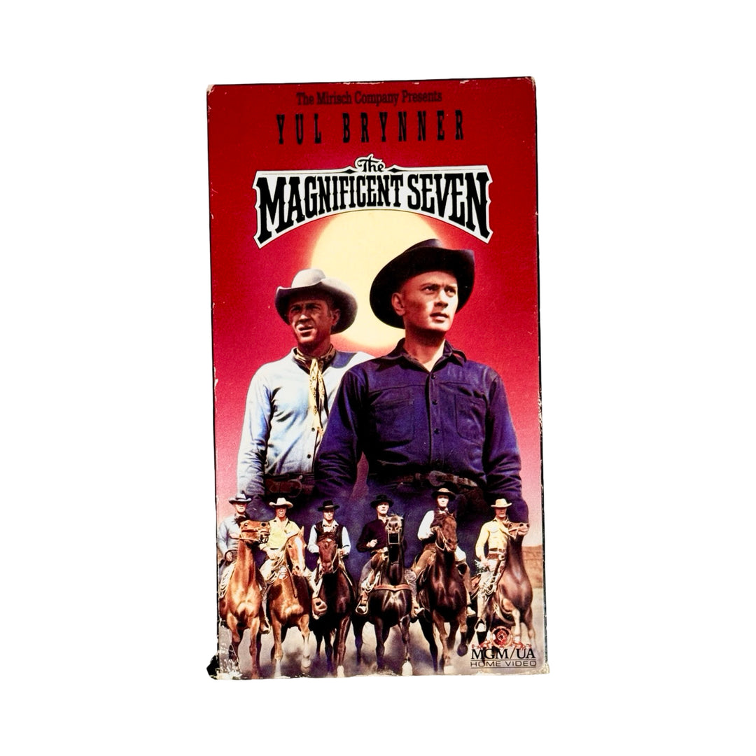 THE MAGNIFICENT SEVEN VHS VIDEO TAPE