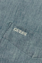 Load image into Gallery viewer, 1990’S GUESS MADE IN USA DENIM CHAMBRAY L/S B.D. SHIRT X-LARGE
