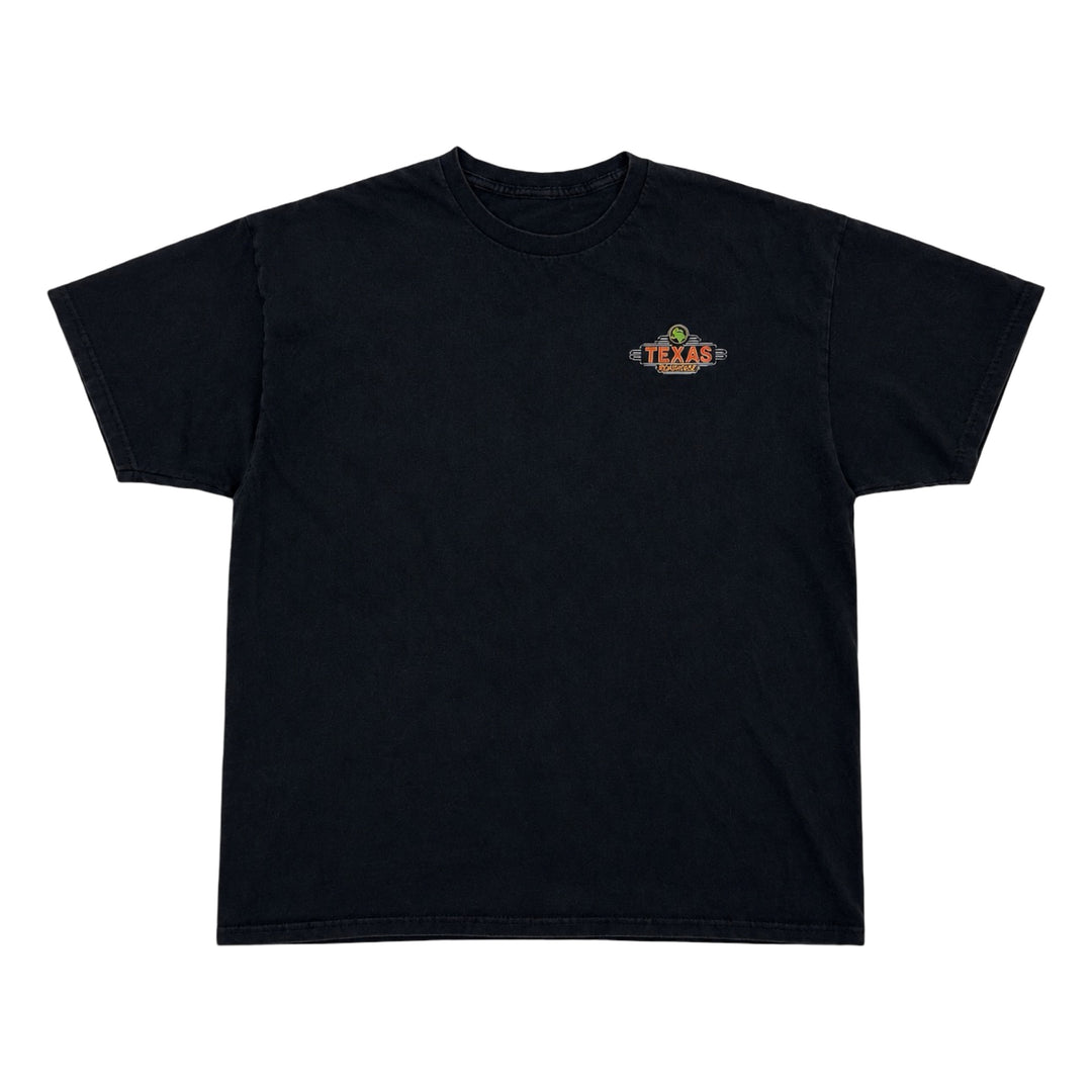 2000’S TEXAS ROADHOUSE FADED BLACK S/S T-SHIRT X-LARGE