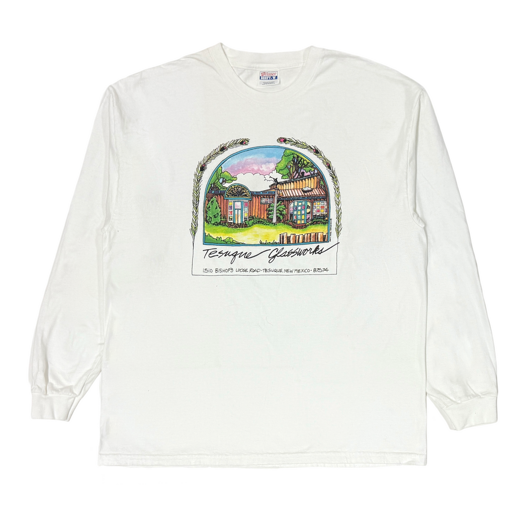 1990’S TESUQUE GLASSWORKS L/S T-SHIRT LARGE