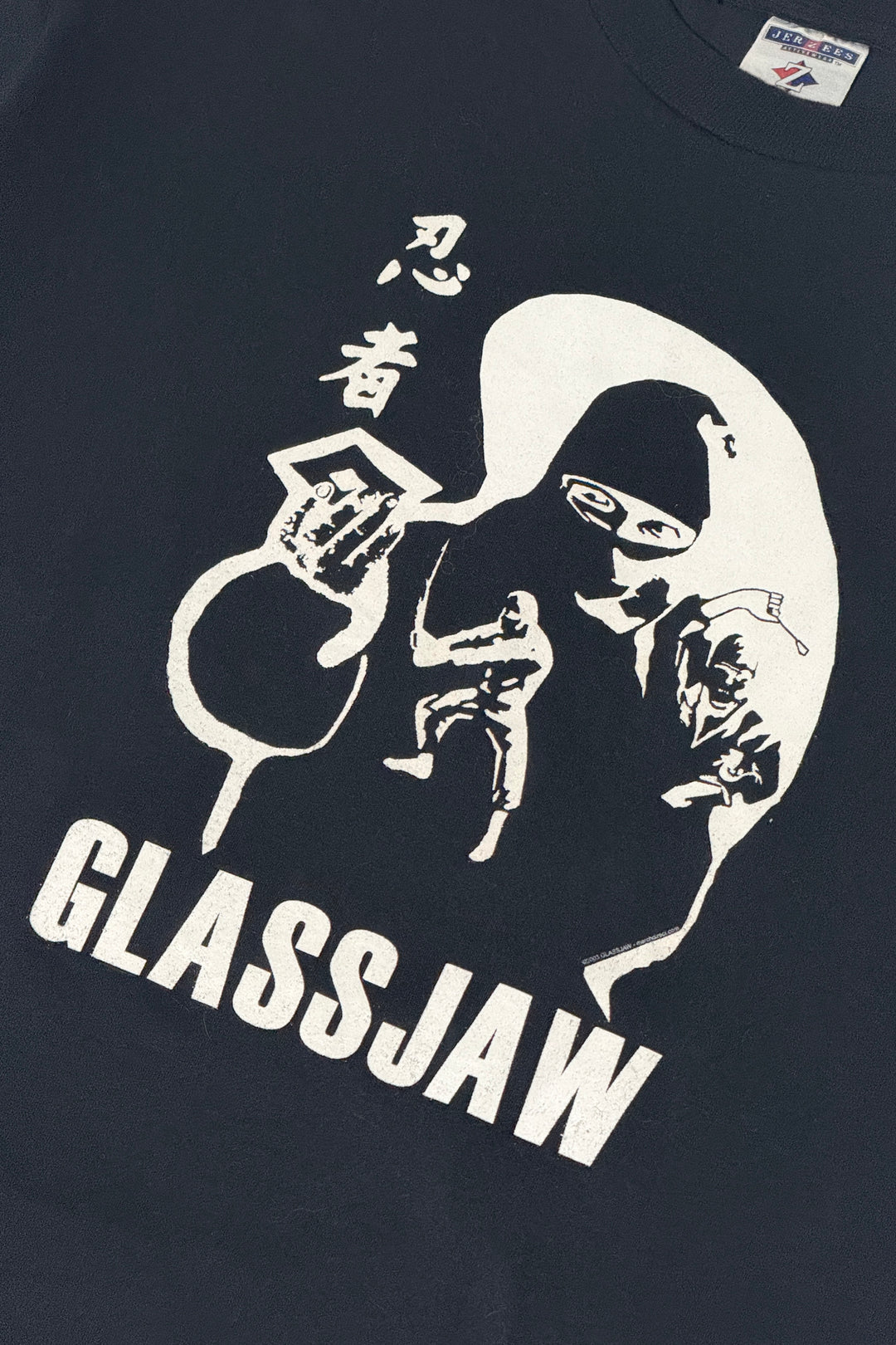 2000’S GLASSJAW NINJA JERSEY S/S T-SHIRT X-LARGE