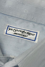 Load image into Gallery viewer, 1970’S YVES SAINT LAURENT MADE IN USA L/S B.D. SHIRT SMALL
