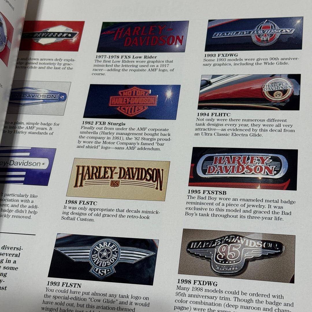 HARLEY-DAVIDSON ROLLING SCULPTURE DESIGN BOOK