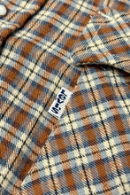 Load image into Gallery viewer, 1980’S LEVI’S MADE IN THE USA PLAID FLANNEL WESTERN L/S B.D. SHIRT LARGE
