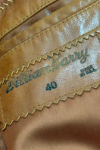 Cargar imagen en el visor de la galería, 1970’S WILLIAM BERRY MADE IN USA LEATHER BLAZER JACKET MEDIUM
