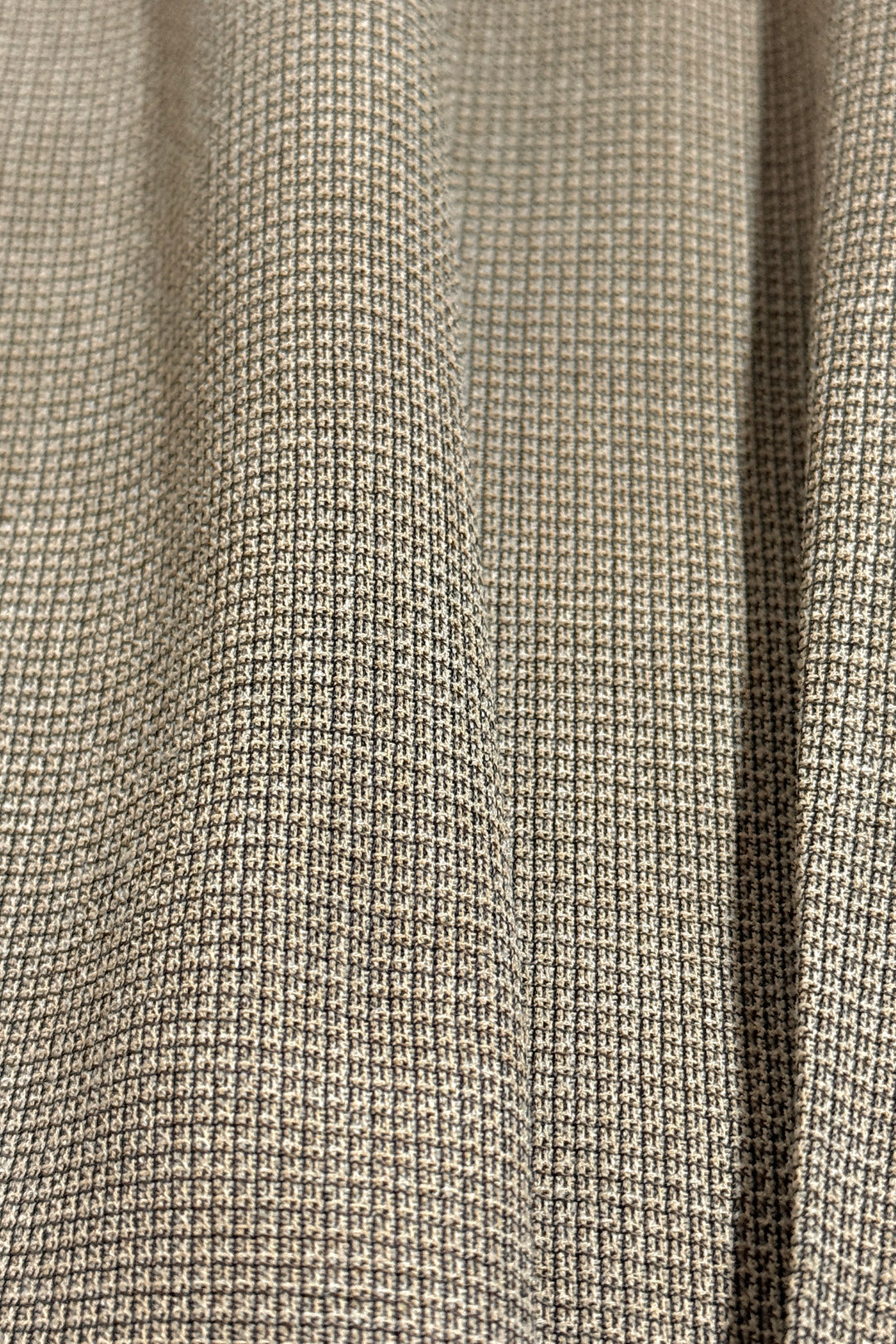 1990’S GIORGIO ARMANI MADE IN ITALY TEXTURED WOOL HIGH WAISTED PLEATED TROUSERS 36 X 32