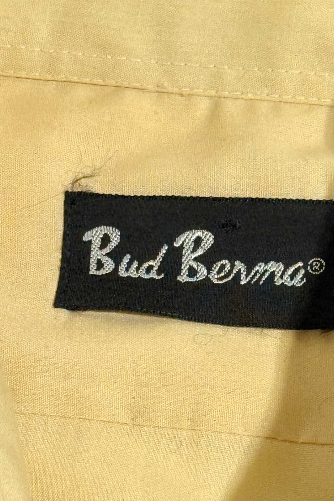 1970’S BUD BERMA MADE IN USA DISCO DETAIL L/S B.D. SHIRT MEDIUM