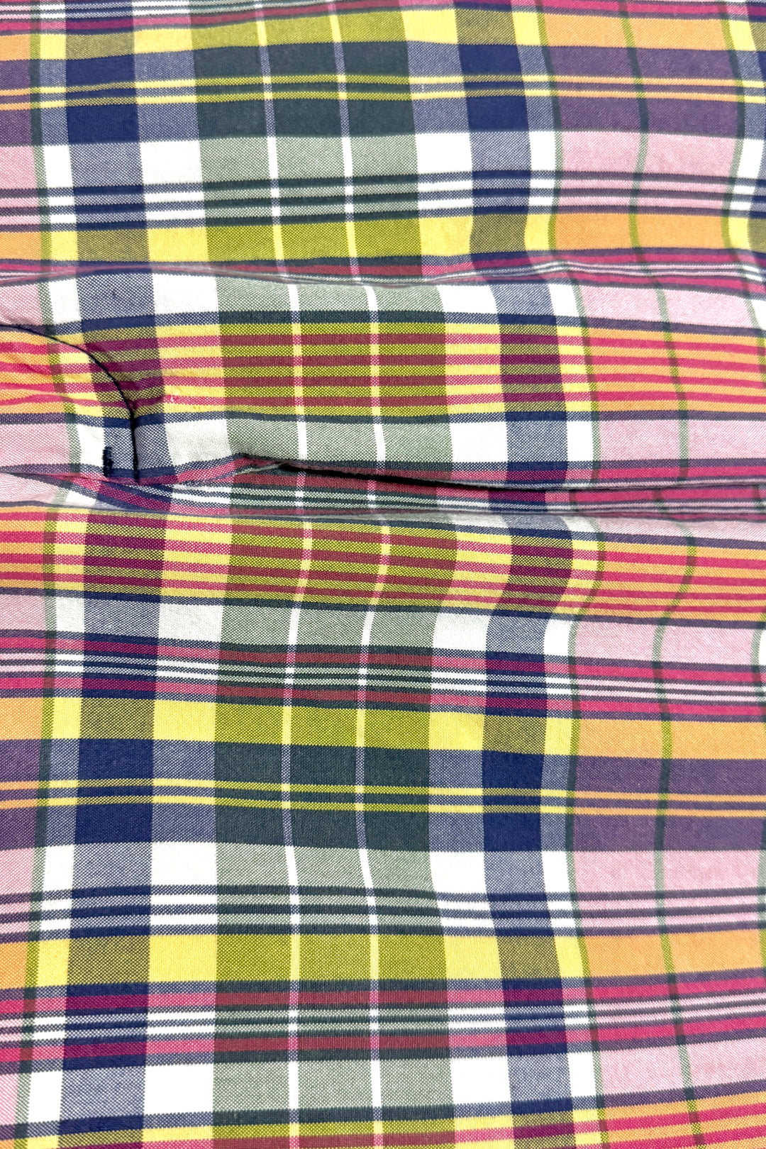 1990’S POLO RALPH LAUREN INDIAN MADRAS PLAID 11” SHORTS 32