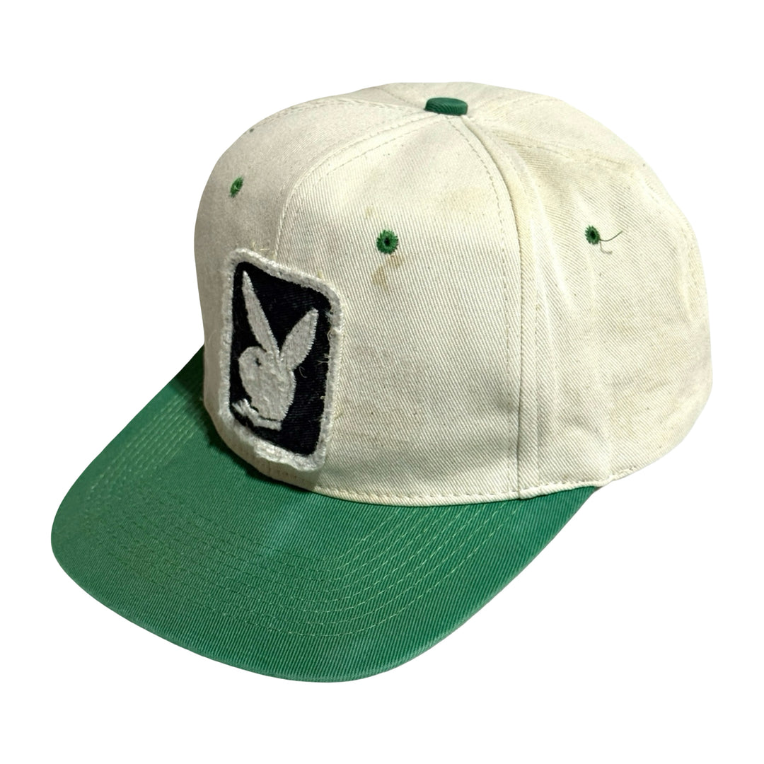 1980’S PLAYBOY THRASHED TWO TONE BASEBALL HAT