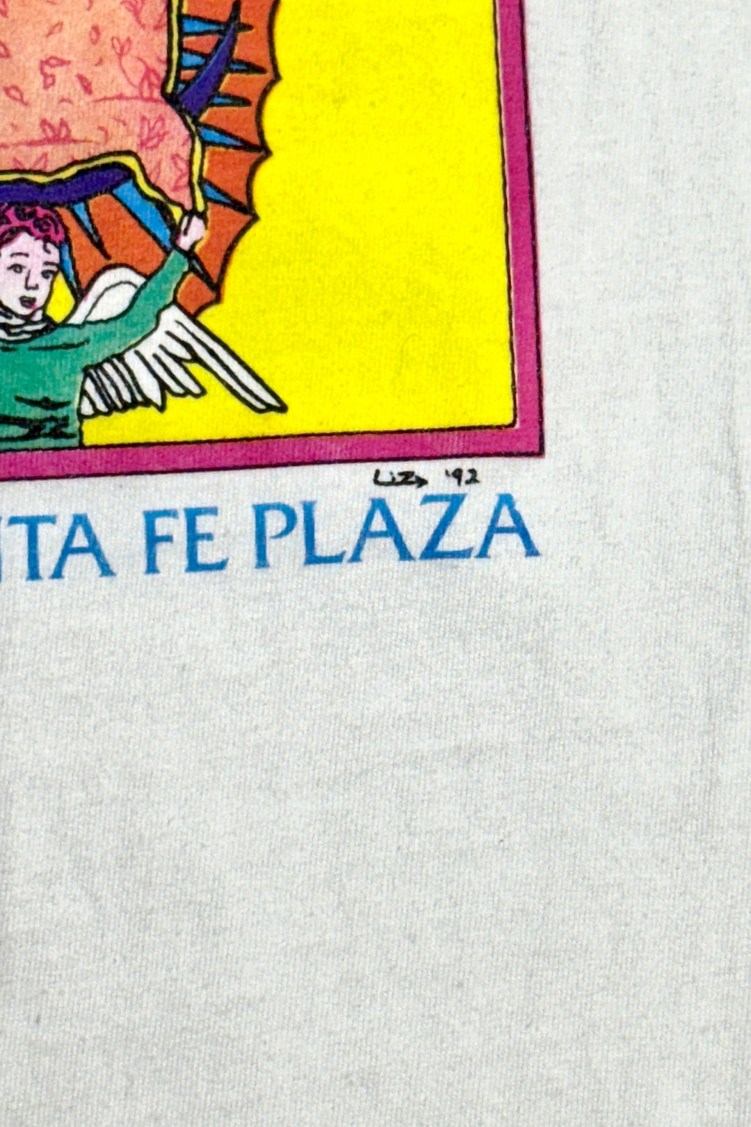 1990’S DEADSTOCK SPANISH MARKET 1992 GUADALUPE MADE IN USA S/S T-SHIRT LARGE