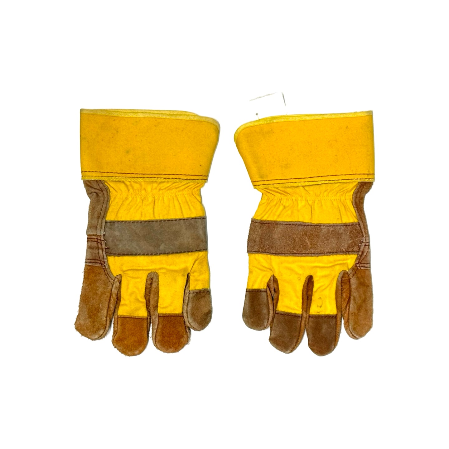 1970’S ROUGH OUT SUEDE LEATHER RANCHER GLOVES LARGE