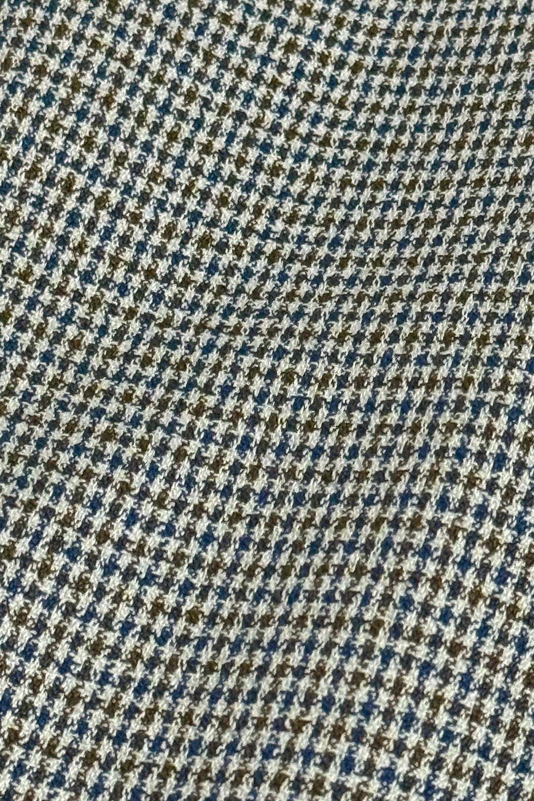 1960’S PENNEY’S MADE IN USA HOUNDSTOOTH WOOL LINED PEACOAT JACKET LARGE