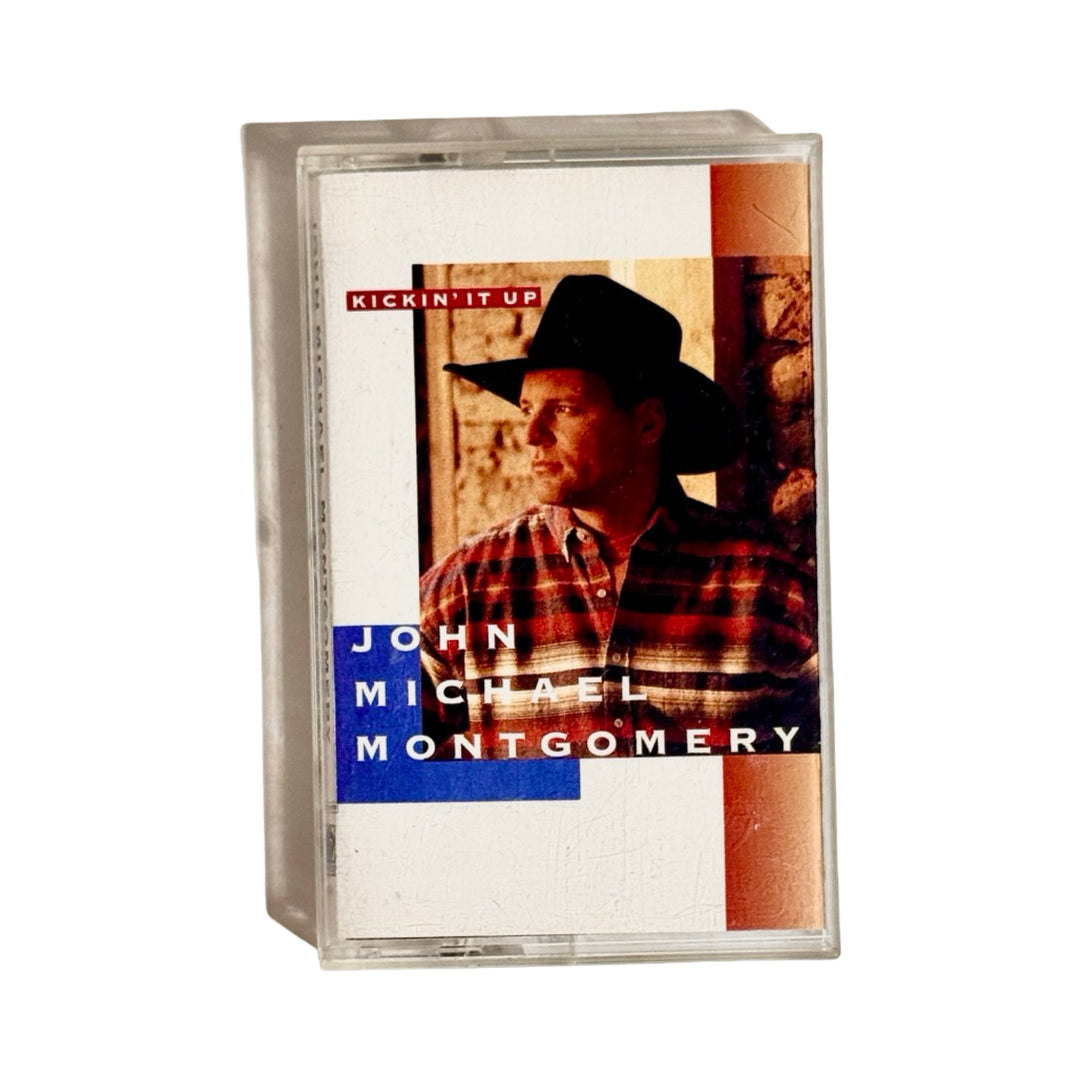 JOHN MICHAEL MONTGOMERY KICKIN’ IT UP CASSETTE TAPE