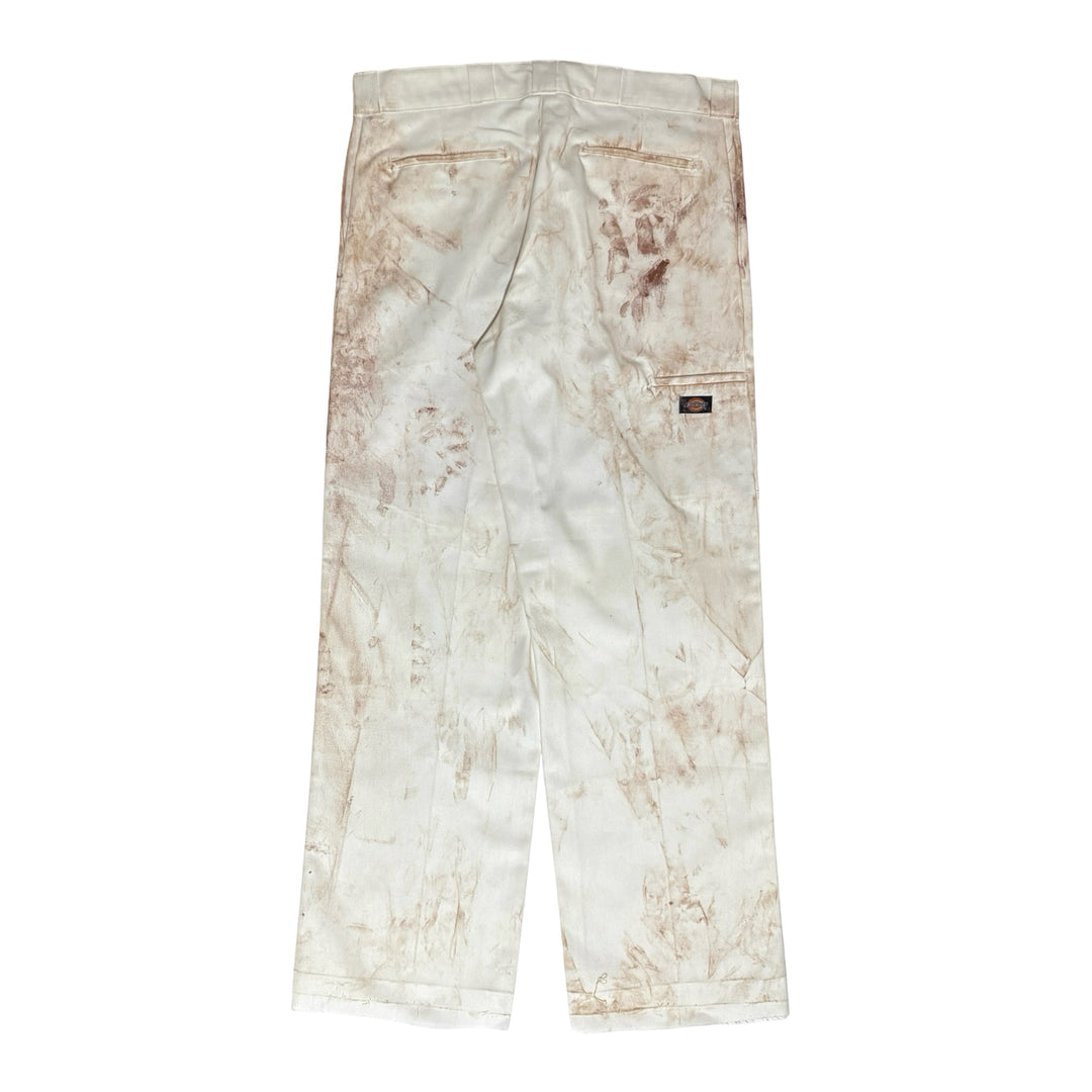 2000’S DICKIES PAINTED DOUBLE KNEE WORKWEAR PAINTER PANTS 36 X 32