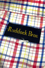 Load image into Gallery viewer, 1960’S RUDDOCK BROS MADE IN USA PLAID WESTERN PEARL SNAP L/S B.D. SHIRT MEDIUM

